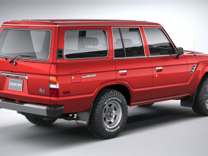 Toyota Land Cruiser J60 1980 Modelo 3D