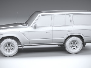 Toyota Land Cruiser J60 1980 Modelo 3D