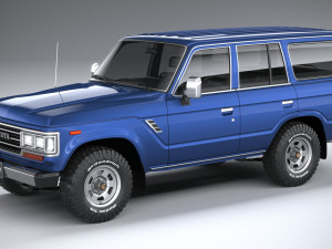 Toyota Land Cruiser J60 1988 3D Model