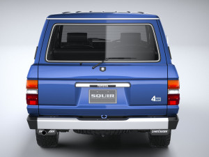 Toyota Land Cruiser J60 1988 3D Model