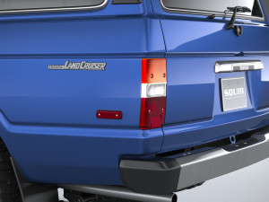 Toyota Land Cruiser J60 1988 3D Model
