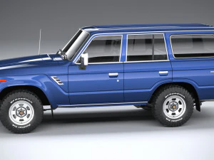 Toyota Land Cruiser J60 1988 3D Model