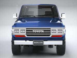 Toyota Land Cruiser J60 1988 3D Model