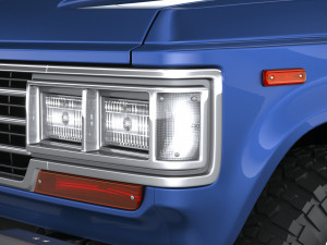 Toyota Land Cruiser J60 1988 3D Model