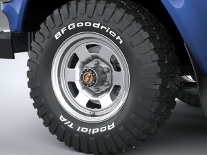 Toyota Land Cruiser J60 1988 3D Model