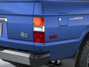 Toyota Land Cruiser J60 1988 3D Model