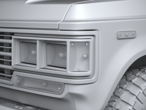 Toyota Land Cruiser J60 1988 3D Model