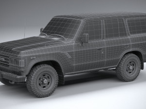 Toyota Land Cruiser J60 1988 3D Model