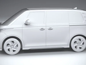 Volkswagen ID Buzz 2023 3D Model
