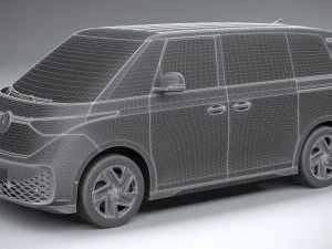 Volkswagen ID Buzz 2023 3D Model