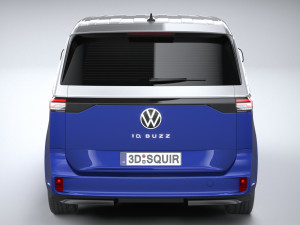 Volkswagen ID Buzz Cargo 2023 3D 模型