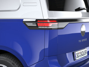 Volkswagen ID Buzz Cargo 2023 3D 模型