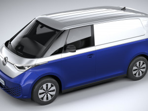 Volkswagen ID Buzz Cargo 2023 3D 模型