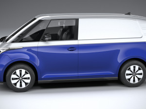Volkswagen ID Buzz Cargo 2023 3D 模型