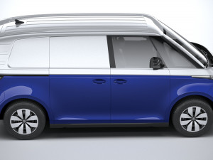 Volkswagen ID Buzz Cargo 2023 3D 模型