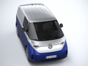 Volkswagen ID Buzz Cargo 2023 3D 模型