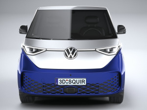 Volkswagen ID Buzz Cargo 2023 3D 模型