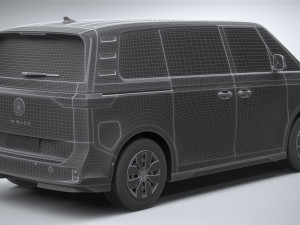 Volkswagen ID Buzz Cargo 2023 3D 模型