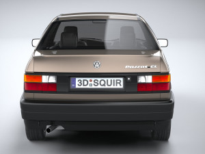 Volkswagen Passat B3 Sedan Modelo 3D
