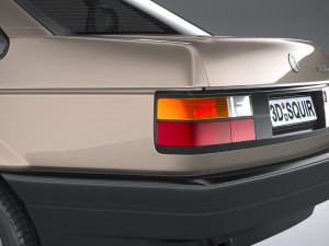 Volkswagen Passat B3 Sedan Modelo 3D