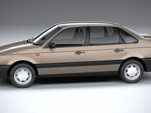 Volkswagen Passat B3 Sedan Modelo 3D