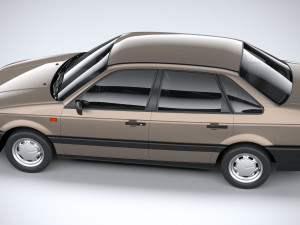 Volkswagen Passat B3 Sedan Modelo 3D