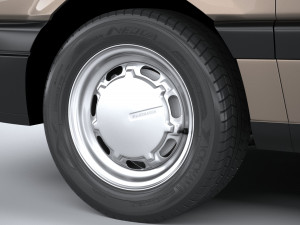 Volkswagen Passat B3 Sedan Modelo 3D