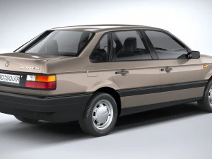 Volkswagen Passat B3 Sedan 3D Model
