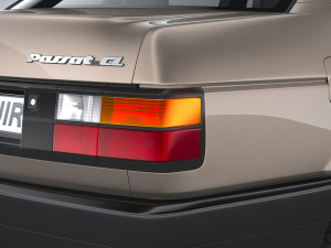Volkswagen Passat B3 Sedan Modelo 3D