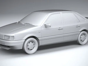Volkswagen Passat B3 Sedan 3D Model
