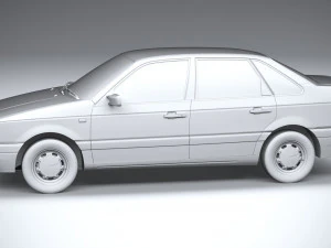 Volkswagen Passat B3 Sedan 3D Model