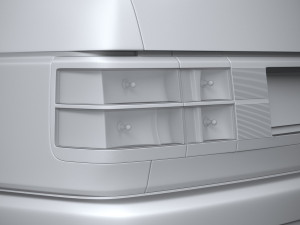 Volkswagen Passat B3 Sedan Modelo 3D
