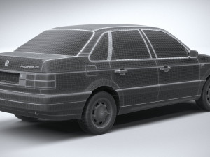 Volkswagen Passat B3 Sedan Modelo 3D