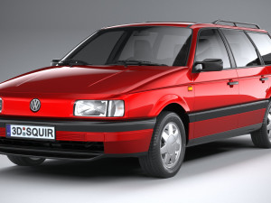 Volkswagen Passat B3 variant Model 3D