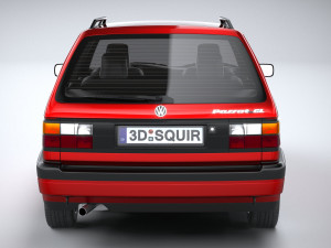 Volkswagen Passat B3 variant Model 3D