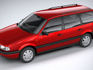 Volkswagen Passat B3 variant Model 3D