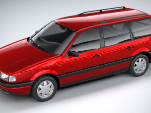 Volkswagen Passat B3 variant 3D Model