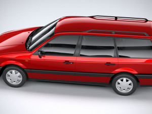 Volkswagen Passat B3 variant Model 3D