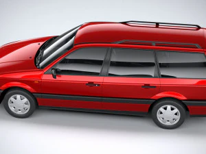 Volkswagen Passat B3 variant 3D Model