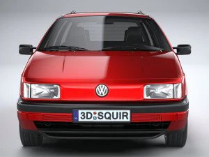 Volkswagen Passat B3 variant 3D Model