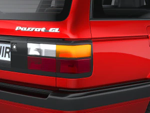 Volkswagen Passat B3 variant 3D Model
