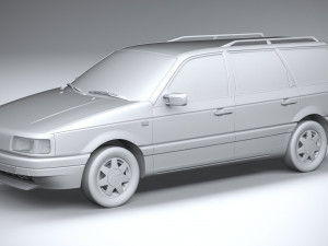 Volkswagen Passat B3 variant Model 3D