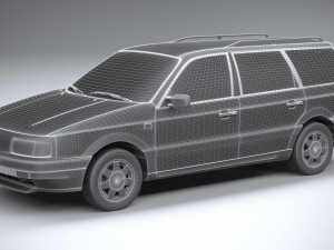 Volkswagen Passat B3 variant Model 3D