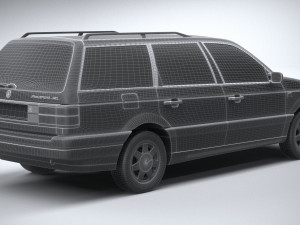 Volkswagen Passat B3 variant Model 3D