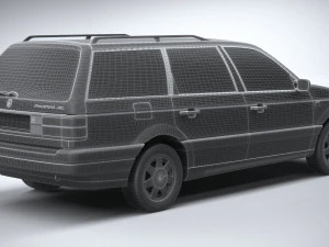 Volkswagen Passat B3 variant 3D Model