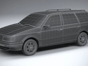 Volkswagen Passat B3 variant 3D Model