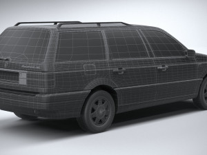 Volkswagen Passat B3 variant Model 3D