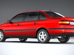 Volkswagen Passat B4 Sedan 3D Model
