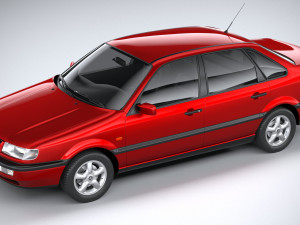 Volkswagen Passat B4 Sedan 3D Model