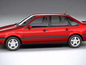 Volkswagen Passat B4 Sedan 3D Model
